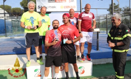 1° campionato regionale di padel dei vigili del fuoco