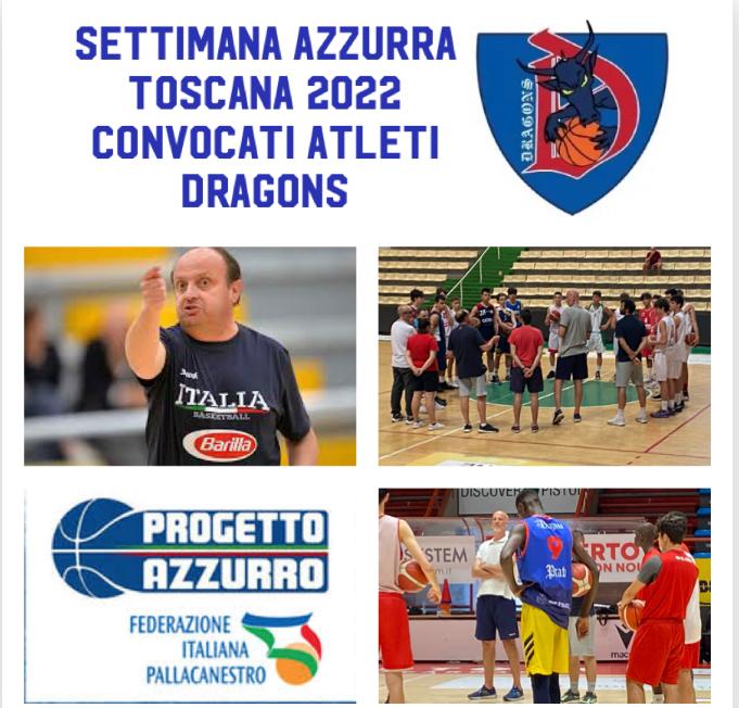 Tanti Dragons alla Settimana Azzurra della FIP: “Riconoscimento a lavoro e programmazione” 