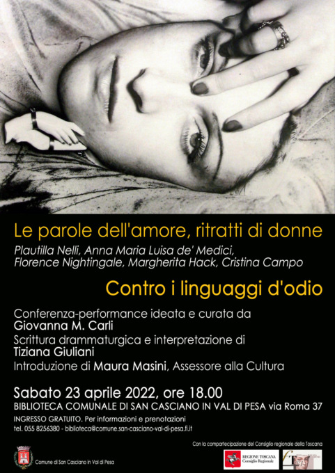 Le parole dell’amore. Ritratti di donne