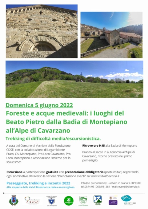 Foreste e acque medievali. Passeggiata a Montepiano domenica 5 giugno