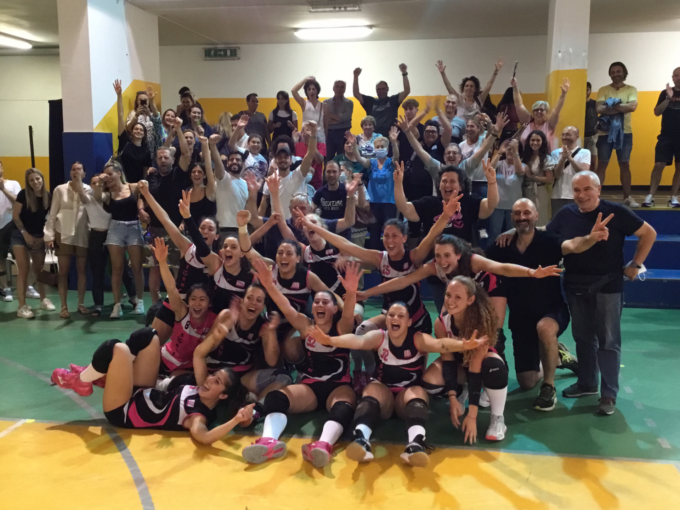 È serie D..le pallavoliste della Sorms di San Mauro hanno vinto la finale