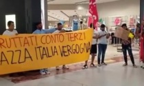 Protesta dei lavoratori dentro i Gigli: il video