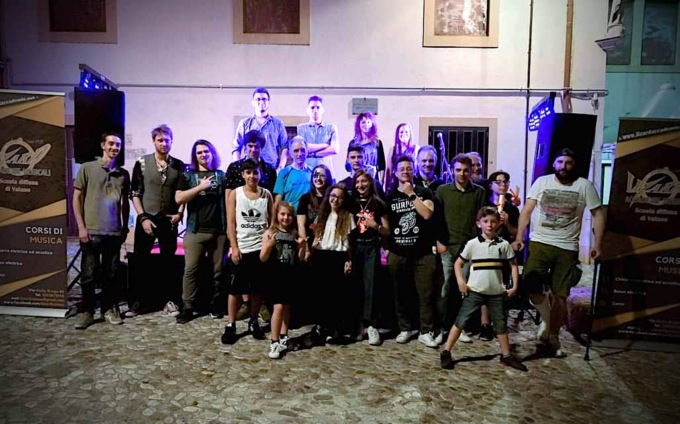 Saggio di fine anno per la scuola di musica Lizard