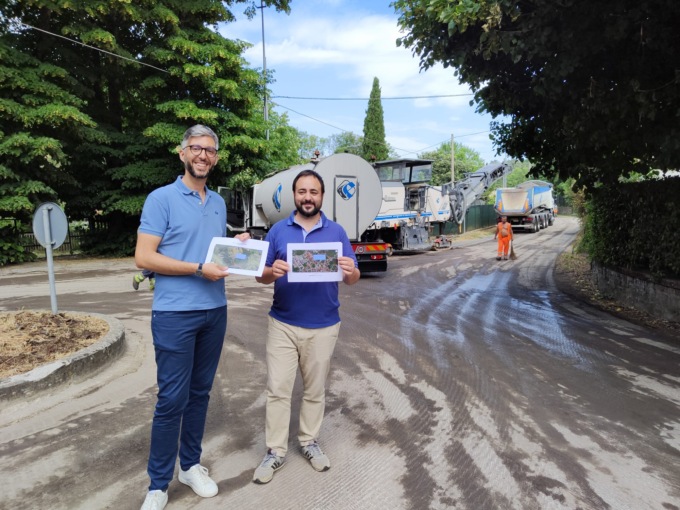 Iniziata l’asfaltatura completa della SP9