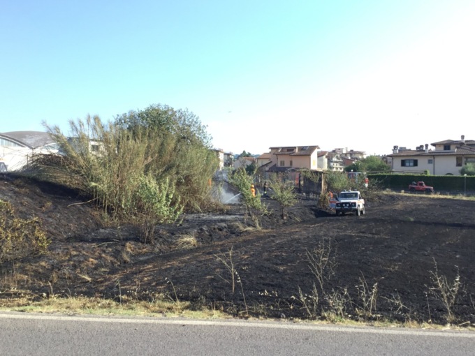 Nuovo incendio (sospetto) a Signa