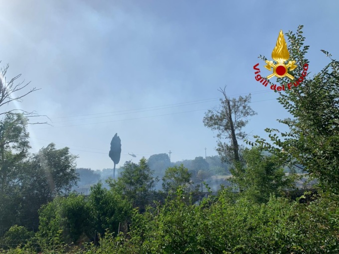 A fuoco oliveta a Bagno a Ripoli