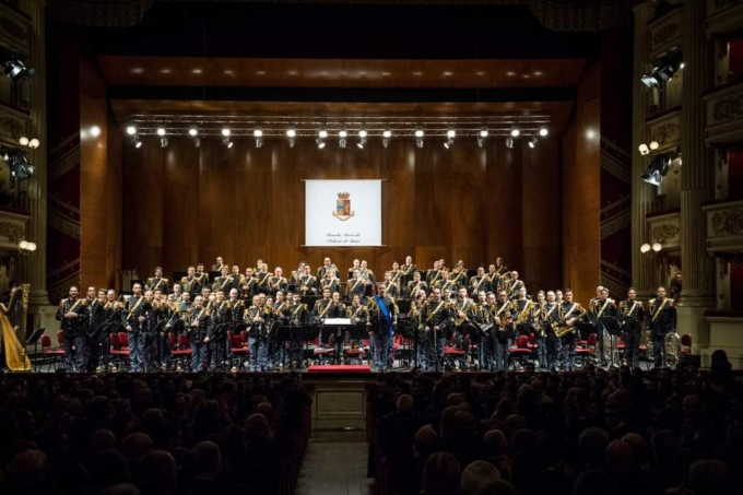 Concerto della Banda Musicale della Polizia di Stato al Piazzale del Poggio Imperiale in occasione dei 170 anni dalla sua fondazione