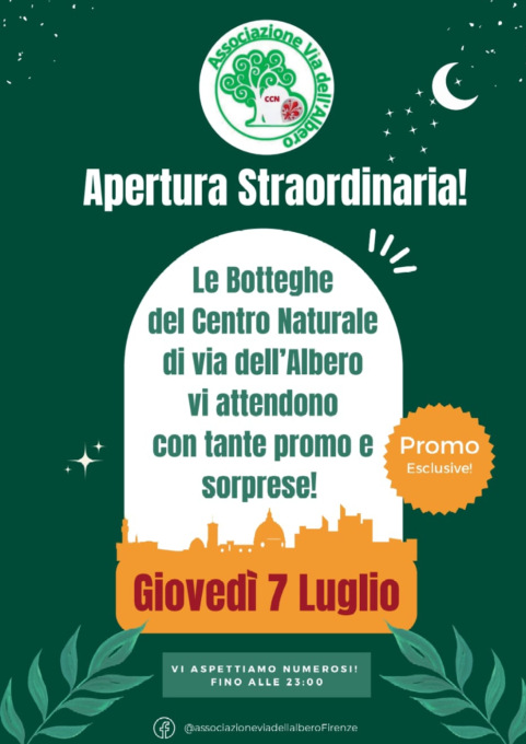 Torna in via dell’Albero la festa del Centro commerciale naturale
