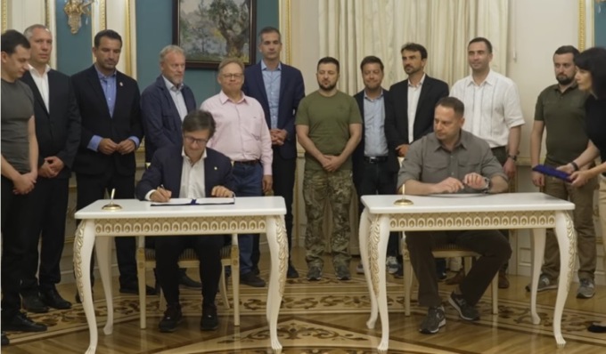 Il Sindaco di Firenze in missione a Kiev