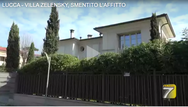 Villa Zelensky: smentito l’affitto