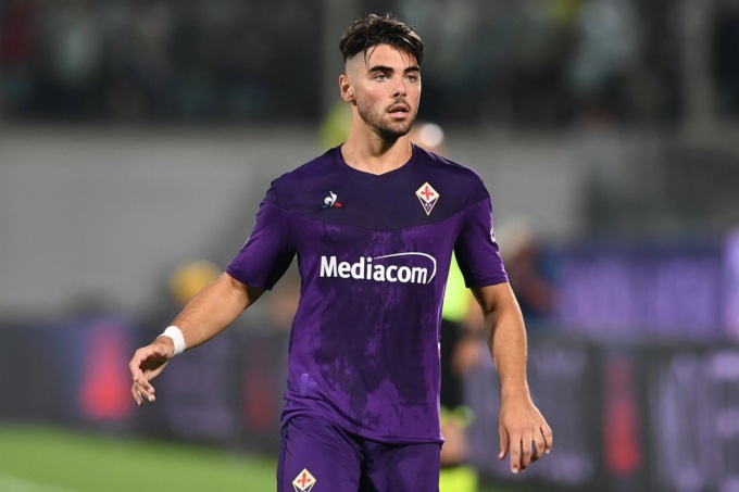 Fiorentina avanti 1-0 alla fine del primo tempo