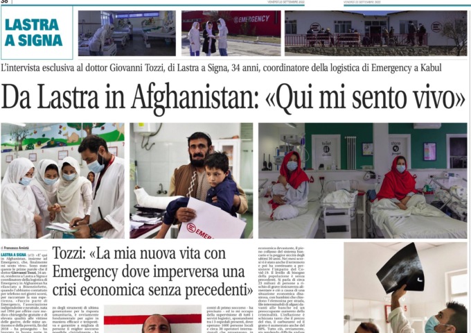 Da Lastra in Afghanistan: «Qui mi sento vivo»