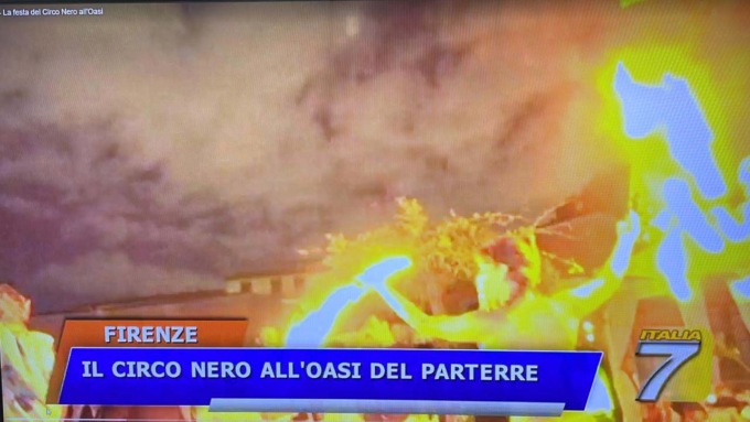 La festa del Circo Nero all’oasi di Firenze