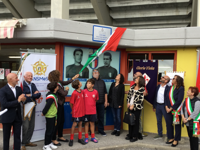 Intitolato lo stadio di Lastra agli azzurri Nesti e Pandolfini