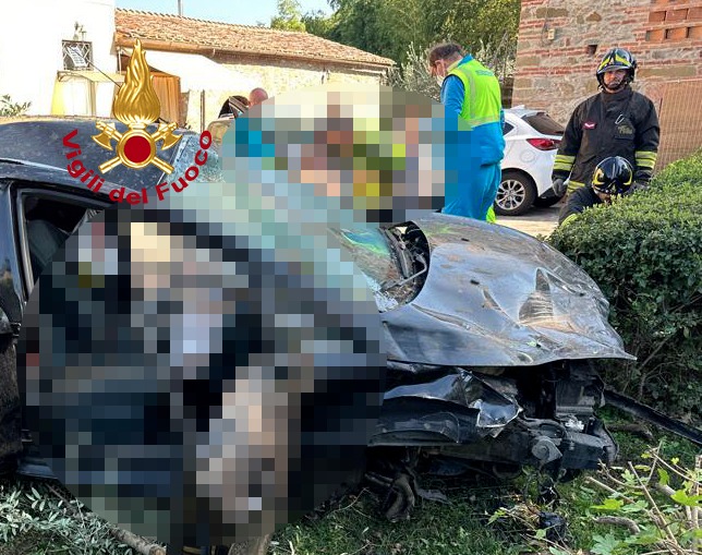 Incidente stradale a Vicchio
