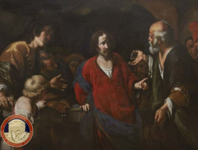 I Carabinieri per la Tutela del Patrimonio Culturale recuperano a Firenze un dipinto del XVII sec. rubato a Caserta 