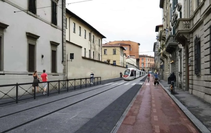 Tramvia, proseguono le sistemazioni urbanistiche in viale Lavagnini