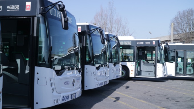Nuovi bus a emissioni zero per Firenze, Prato e Lucca
