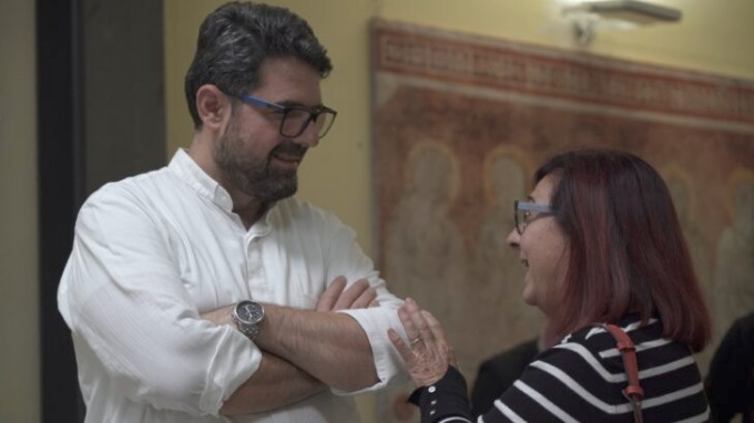 Il parroco di Campi don Bledar per lo spot Cei sul sostegno alla missione dei preti diocesani