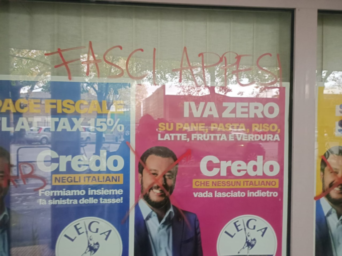 Imbrattata sede Lega a Firenze, solidarietà del capogruppo Pd Nicola Armentano