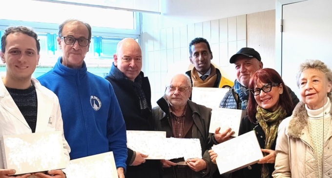 Al Palagi donati dai Lions 35 tablet per i pazienti della Riabilitazione Respiratoria