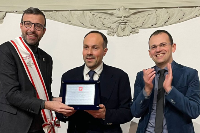 Il Consiglio regionale ha celebrato Massimo Milano, tre volte campione del mondo nel nuoto pinnato