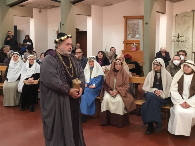 L’arrivo dei Re Magi in scena alla Chiesa della Natività 
