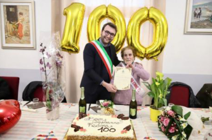 I cento anni di Annunziata Fedora Mancini: “Non aspettate domani per quello che potete fare oggi”