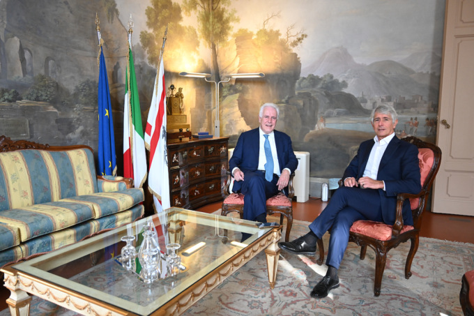 Giani incontra il ministro Abodi: “Voglia di collaborare. Presto bando su efficientamento impianti”