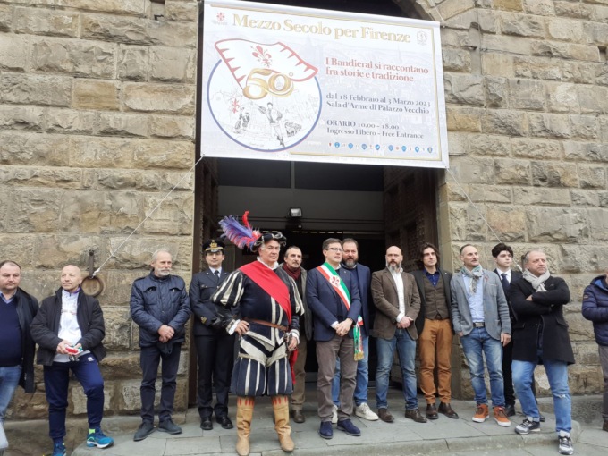 I Bandierai degli Uffizi compiono 50 anni