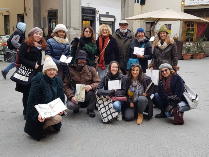 Firenze capitale mondiale degli artisti del disegno