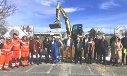 Partiti i lavori a Fucecchio per la realizzazione della nuova palestra dell'istituto Checchi 