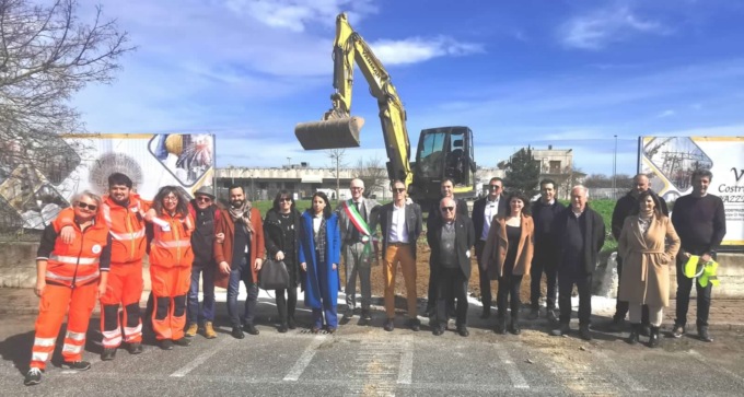 Partiti i lavori a Fucecchio per la realizzazione della nuova palestra dell’istituto Checchi 