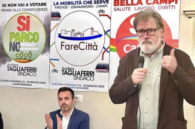 Cresce la coalizione delle forze di sinistra: il Movimento Cinque Stelle appoggia Tagliaferri 