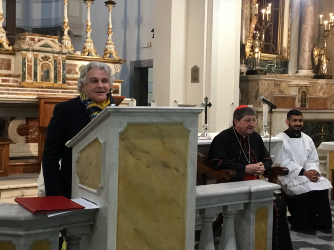 Inaugurata a Campi la Via della Croce del maestro Antonio Manzi 
