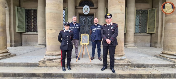 Ritrovato il dipinto della Madonna di Loreto