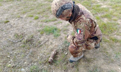 Trovata una granata d'artiglieria risalente alla Seconda guerra mondiale