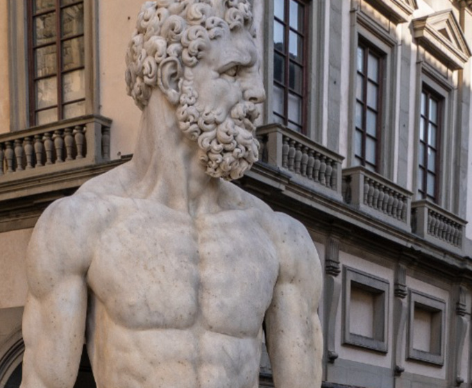 Ultimato il restauro di Ercole e Caco in piazza Signoria