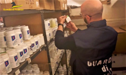 Maxi sequestro a Prato, la finanza toglie dal commercio oltre due milioni di pasticche irregolari
