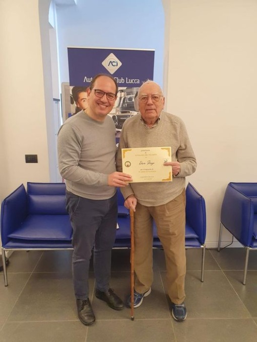 Rinnova la patente a 99 anni, la storia di Divo Stagi che si salvò dalle stragi del nazifascismo
