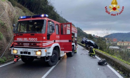 Grave scontro a Vaiano tra due auto: necessario l’intervento dell’autogru