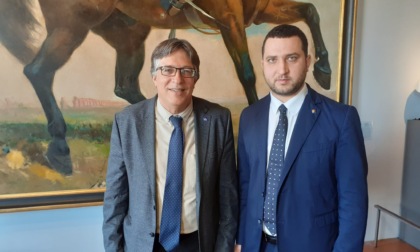 L'ambasciatore di Israele a Firenze: a fare gli onori di casa Emanuele Coccollini, vice presidente vicario del Consiglio