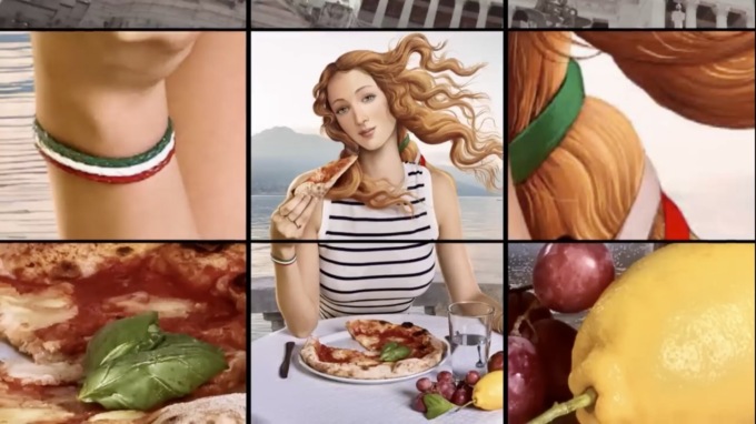 La Venere di Botticelli? Adesso è amante della pizza e si fa i selfie. Tante le critiche sul web
