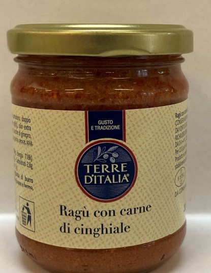 Sugo al cinghiale, ritirati dal commercio alcuni vasetti del marchio Triglia
