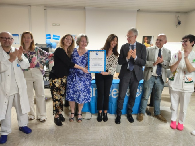 Nottola e Campostaggia riconosciuti dall’Unicef come Ospedali Amici delle bambine e dei bambini