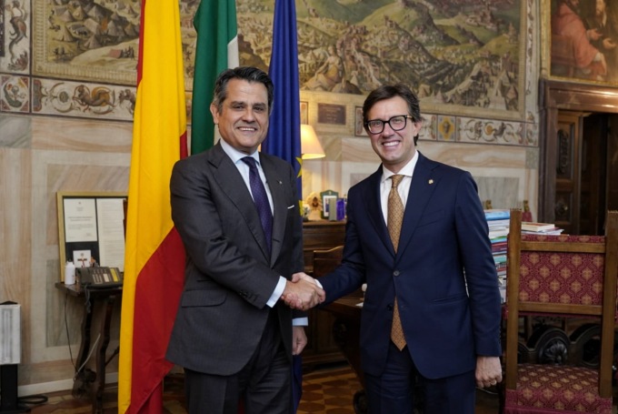 Il sindaco Nardella incontra l’ambasciatore di Spagna in Italia