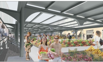 Il mercato di Sant'Ambrogio si rifà il look: nuovo loggiato e pavimentazione in vista dei 150 anni