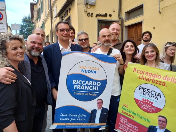 Elezioni, la città di Pescia va al Pd con Riccardo Franchi