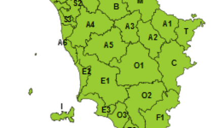 Codice giallo per l'Alto Mugello martedì 23 maggio