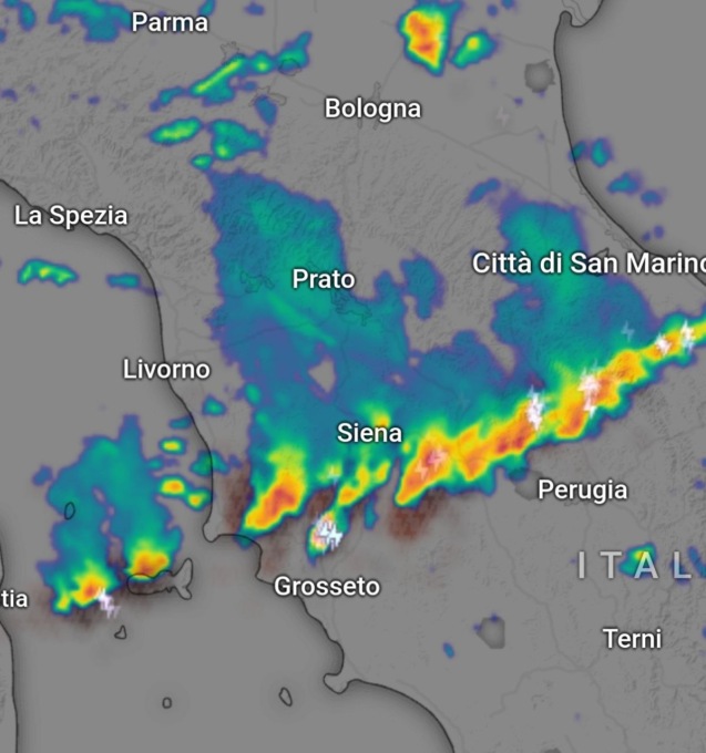 Nuova perturbazione in corso